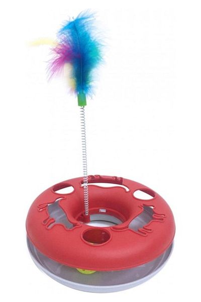 Flamingo Pinpon Ball Cat Toy 4 Cm Pack of 4