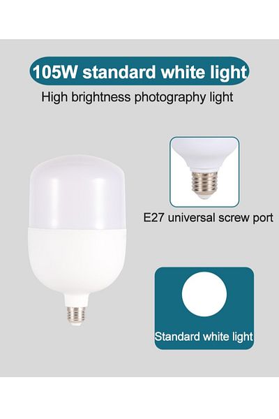 glanfen Photography Softbox Kit with 2x105W White Bulbs & Carry Bag for Portraits