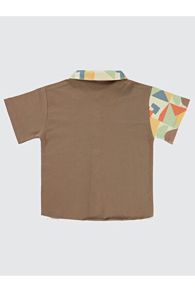 Civil Boys Boy's Shirt 6-9 Years Brown