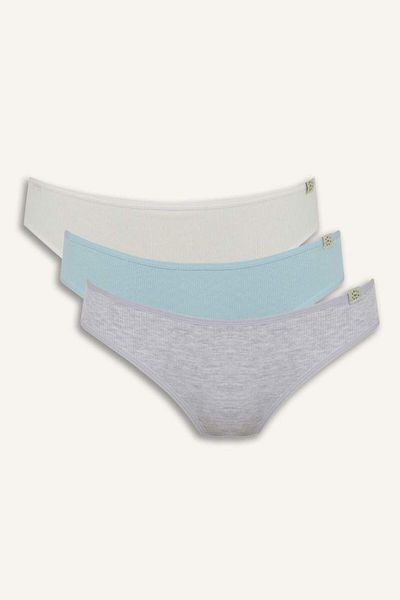 DeFacto New Season Fall in Love Ribana 3-Piece Strap Slip Panties