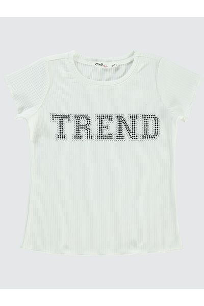 Civil Girls Dievčenské tričko 2-5 Years off White