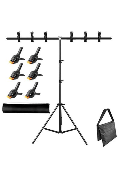 glanfen T-Shape Backdrop Support Stand (2.6
