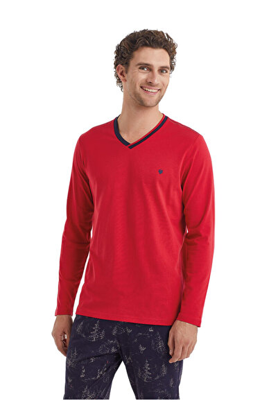 Blackspade Men's Long Sleeve Pajama Set 40107