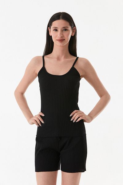 Fulla Moda Set de pantaloni scurți cu curele de frânghie