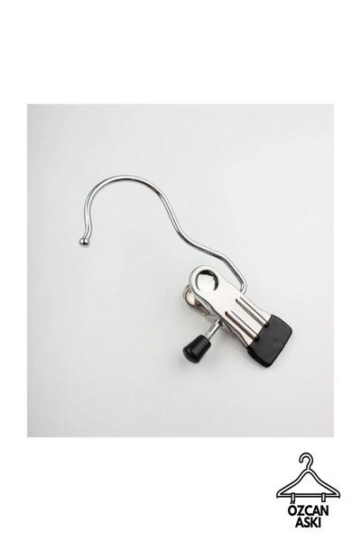 OZC 100 Pieces Single Latch Scarf Shawl Hanger