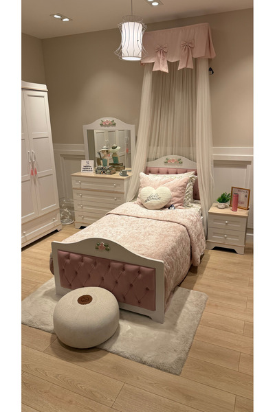 Almila Bianca Başlık Ve Ayakucu Döşemesi (120 CM)