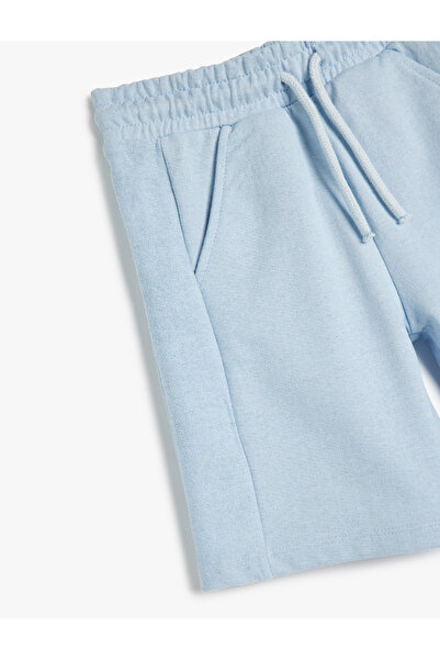 Koton Basic Şort Beli Bağlamalı Cepli