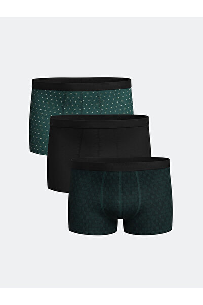 LC Waikiki Nevavm Standard Fit Cotton Flexible Men's Boxer 3-Pack
