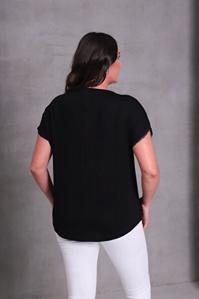 aytemas Μπλούζα με φλοράλ κέντημα στους ώμους