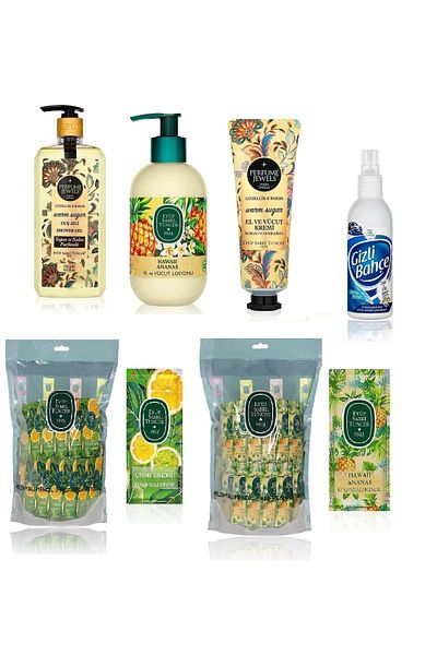 Eyüp Sabri Tuncer Warm Sugar Series - 16 Cooks, Dus Gel, Bone, Cream, Configuration 150X2, Herb-Essence Fragrance Gift