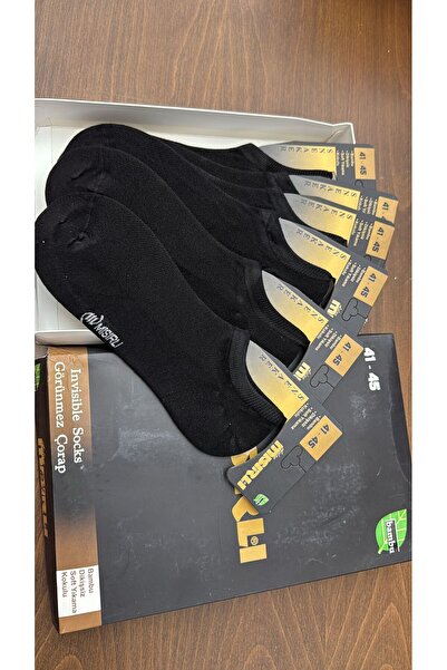 VINIA 6 чифта черни мъжки чорапи скейърс