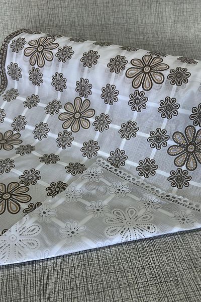 Pimula home Pvc fără găuri șase acoperire transparentă dantelă raft - rotund Çiçek_1009-e