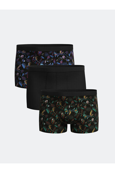 LC Waikiki Peak New Season Standard Fit Cotton Flexible Men's Boxer 3-Pack