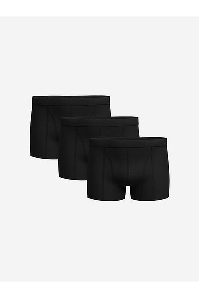 LC Waikiki Standard Fit Cotton Flexible Ανδρικό Boxer 3 τεμαχίων