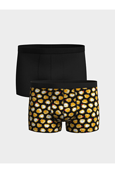 LC Waikiki أوزماركا نيو سيزون ستاندرد فورم جارفيلد بوكسر رجالي مطبوع، عبوة من...