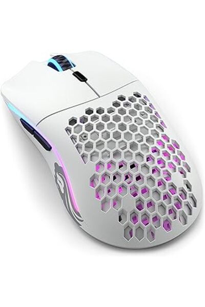 shop Glorious Glo-ms-ow-mw Model O Kablosuz Gaming Mouse Mat Beyaz