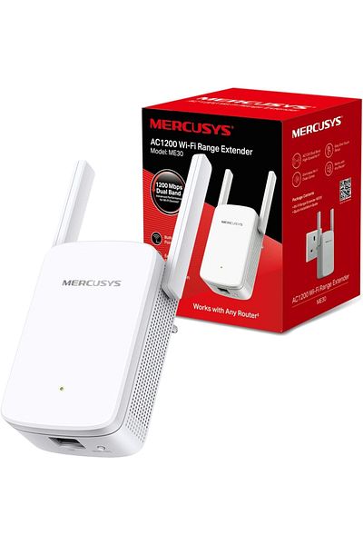 Mercusys موسع نطاق واي فاي Me30 Ac1200