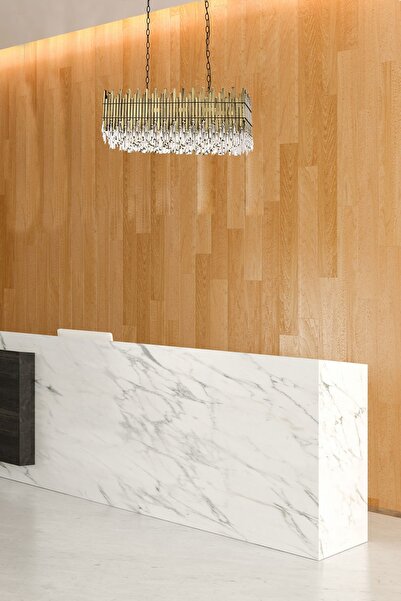 Avonni Av-60162-e100x35 Eskitme Kaplama Klasik Avize E27 Metal Kristal 100x35cm