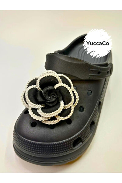 Crocs Çiçekli Terlik Süsü/Çiçek Terlik Charm/Terlik Aksesuarı/Jibbitz