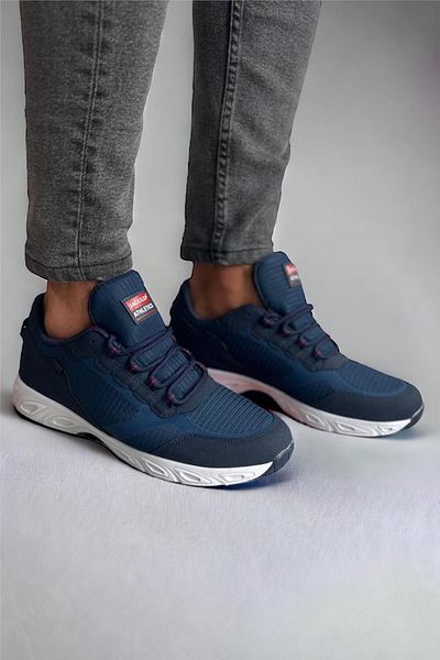 Liger Ανδρικά casual αθλητικά παπούτσια Navy Blue
