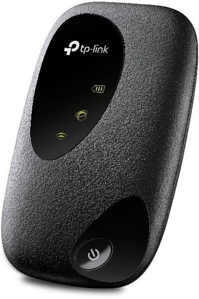 TP-LINK جهاز التوجيه المحمول M7000 4G MiFi 4G Cat4 مع 2000 مللي أمبير في الساعة، وواي فاي 150 ميجابت في الثانية، حتى 10 تطبيقات