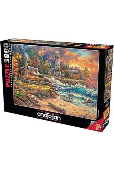 STOREMAX Puzzle - Lighthouse / 3000 Piece Puzzle, # 4934 Star Buy Bz 1087243