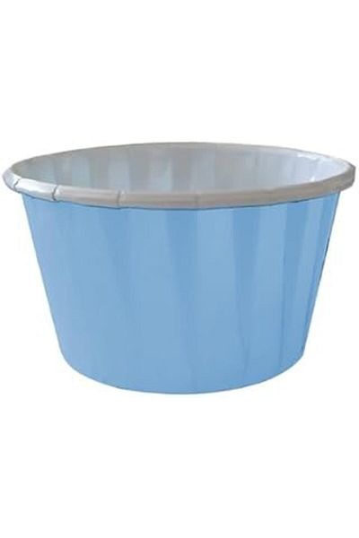 Dolphin Blue Muffin Cake Capsule - 50 Li Matte Use at Market