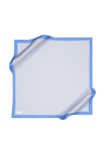 Pierre Cardin Шал от креп сатен с лого на Pierre Cardin