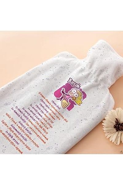 Hepta Collection Giftsepeti Gift for Virgo Zodiac Signs Humorous Hot Water Bag - Thermofor with Design Cover - El Ayak