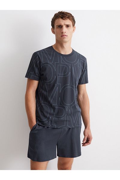 Marc O'Polo Schlafanzug Mix & Match Cotton Herren Männer