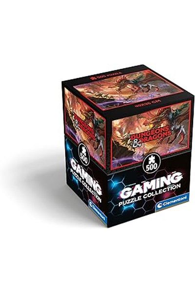 CLEMENTONI 500 Piece Dungeons & Dragons Cube Puzzle 1