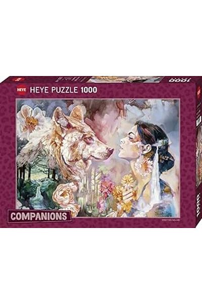 STOREMAX Huch! Heye Shared River 1000 Piece Puzzle, Silver