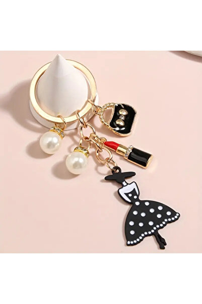 Halımax Stylish Women's Lipstick and Gift Bag, Car Ornament Charm