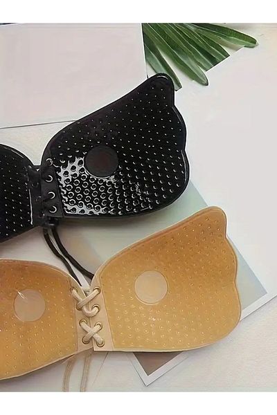 Pera fitol Γυναικείο Magic Bra Shaper Σουτιέν με αυτοκόλλητο σιλικόνης πεταλούδα και σουτιέν Magic Bra χωρίς ραφή