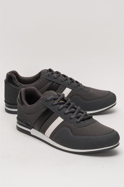 Liger Αθλητικά παπούτσια Unisex Airfile Thin Sole Smoke-μαύρο
