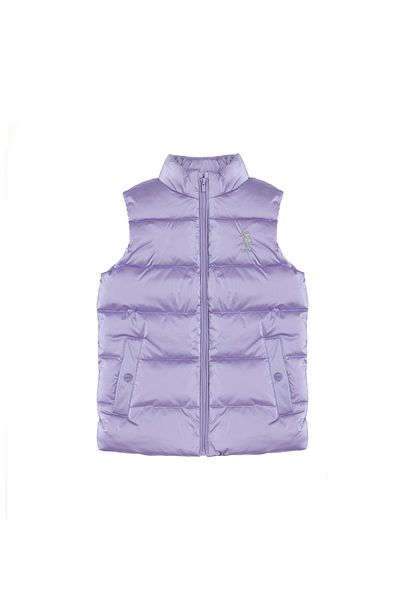 U.S. Polo Assn. Girl's Lilac Woven Vest 50299198 -Vr034