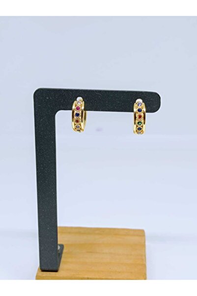 mama india alaçatı Zircon Stone Modern Design Earrings No 11