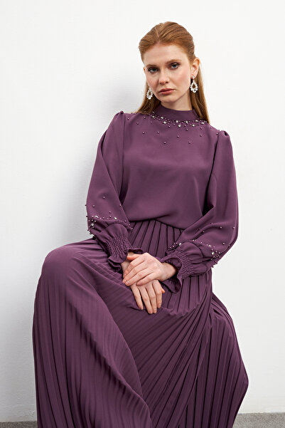 VAVİNOR Σετ Μπλούζα Φούστα Valeria - Λιλά