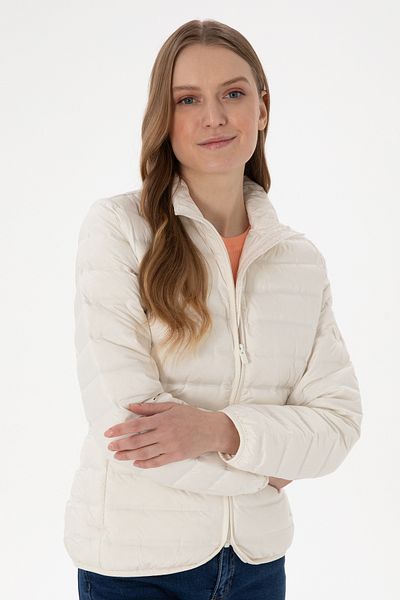 U.S. Polo Assn. Women's Cream Coat 50299197 -Vr071
