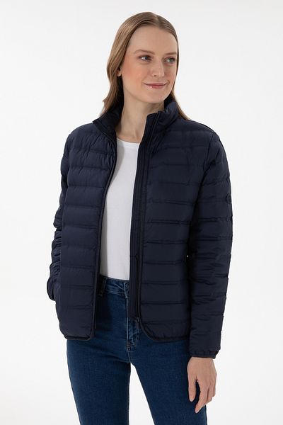 U.S. Polo Assn. Women's Navy Blue Coat 50299197 -Vr033