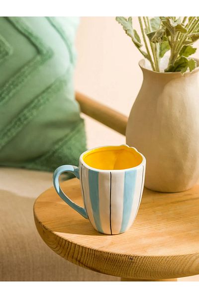 LC Waikiki Lcw Home Mixed Flower Printed Porcelain Mug 300 ml