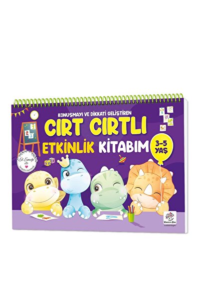 yükselen zeka Konuşma ve Dikkati Geliştiren Cırt Cırtlı Etkinlik Kitabım (3-5 Yaş) / 9786057033185