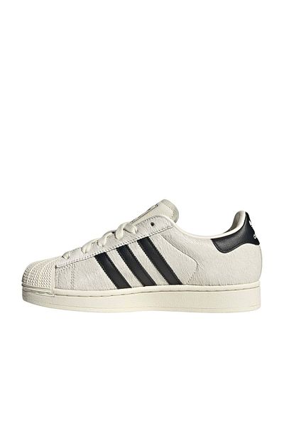 adidas Pantofi sport crem pentru femei Superstar II (JQ7418)