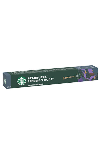 Starbucks Nespresso Uyumlu Kapsül By Nespresso Dark Espresso Roast Kapsül Kahve 5 X 10 adet