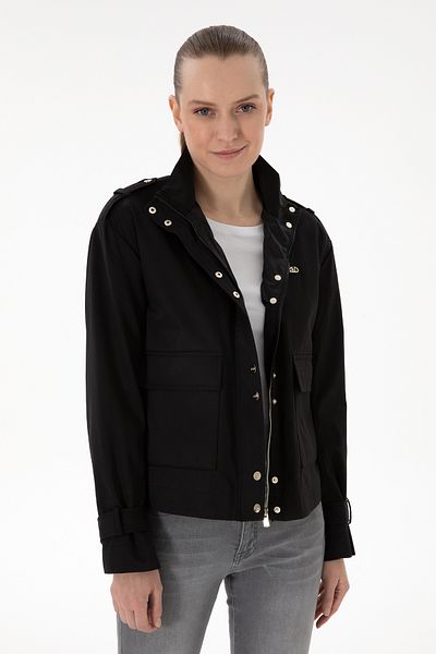 U.S. Polo Assn. Women's Black Coat 50299152 -Vr046