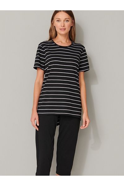 Schiesser Schlafanzug 95/5 Schlafanzug Pyjama Schlafmode Bequem