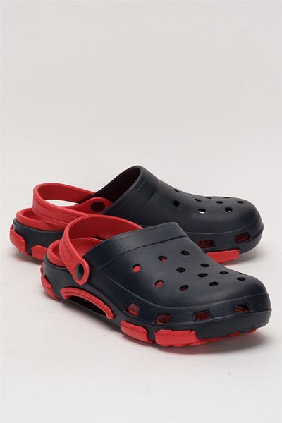 Liger Unisex Παντόφλες Διπλής Σόλας Σανδάλια ΣΚΟΥΡΟ ΜΠΛΕ
