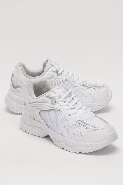 Liger Αθλητικά παπούτσια Unisex Λευκή Ασημί Faylon Σόλα