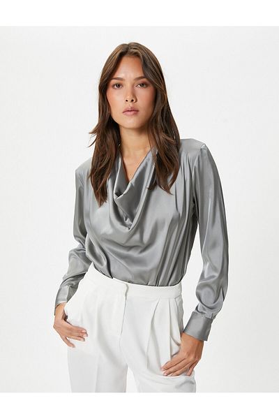 Koton Women's Gray Blouse