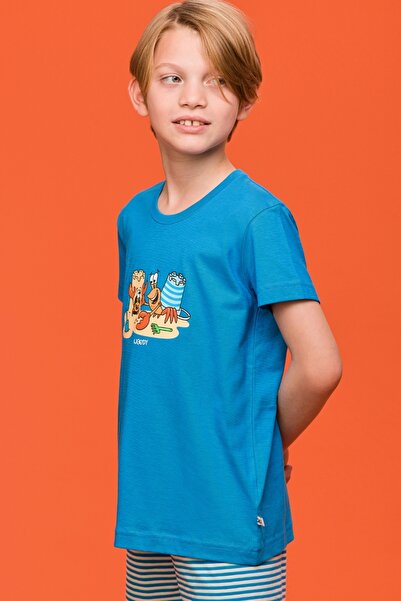 Woody 10-16 Years Old Boy's Pajamas-Pss - 845-Blue